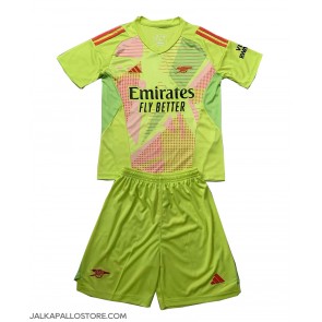 Arsenal Maalivahti Kotipaita Lapsille 2024-25 Lyhythihainen (+ shortsit)